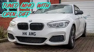 Tuned Bmw M140i With Open Diff