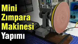 Mini Zımpara Makinesi Yapımı