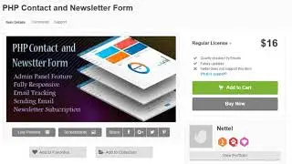 Free Download PHP Contact and Newsletter Form