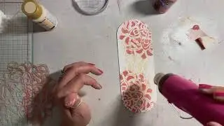 Playing with Mandalas | Pretty Mixed Media with #LisaHortonCrafts | Air Dry Clay