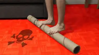 Это видео закончится когда я коснусь пола!