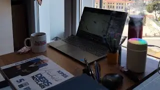 study with me in rain sounds | 2-hour pomodoro 2x1 