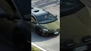 Glorious V10 sound from the Lamborghini Huracan Sterrato