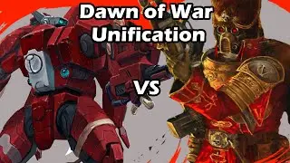 Dawn of War Unification: 1 vs 1 Farsight Enclave (Kosmos) vs Vostroyan Firstborn (NOX)