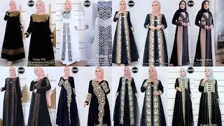 26 NEWEST TURKISH ABAYA CLOTHING MODELS SUITABLE FOR STUDY GARDENS, DAILY, EID OR AS UMRAH SOUVENIRS