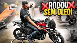 QUASE TRAVEI O MOTOR DA FZ303cc