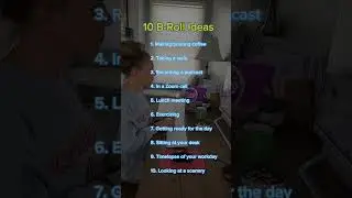 10 B-Roll Ideas To Make Your Videos More Interesting