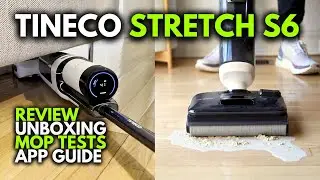 TINECO Floor One STRETCH S6 - Review, Guide, & Cleaning Tests