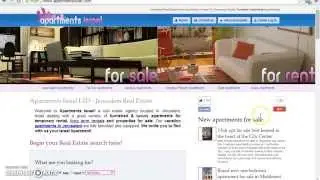 Apartments Israel LTD, tel:02.650.8008, apartmentsisrael.com