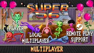 SUPER 56 Update Launch Trailer: Couch Multiplayer