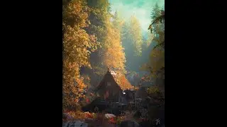 How to create a natural environment with Cinema 4D and Octane (Time Lapse)