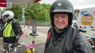 Riding 50cc bikes across north Wales for charity