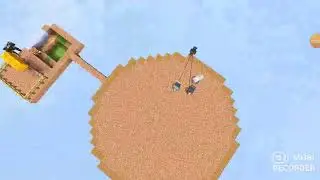 Minecraft pero solo hay un bloque