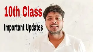 10th Class Important Updates #exam #education #10thclass