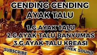 KUMPULAN GENDING AYAK TALU COCOK BUAT KONCO NGOPI 