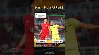 Mantap!!! Timnas Indonesia Tantang Thailand Di Final AFF U19 #hasilbolatadimalam #timnasday #timnas