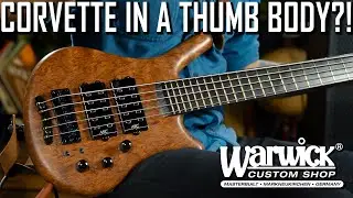 A CORVETTE IN A THUMB BODY?! Warwick Custom Shop Demo w. Matthew Gill