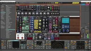 FREE VERSION of Cherry Audio Voltage Modular Synth and Ableton Live Techno test