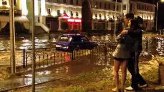 Астана. 27.06.12 Потоп
