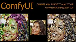 ComfyUI| change any image to any style 