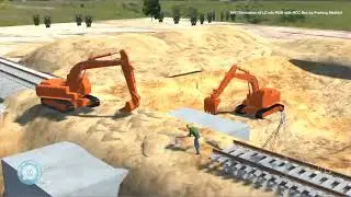 Animation - Box Pushing Method RUB_Northern Railways_Neev Co