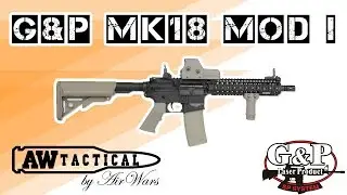 Страйкбольный автомат G&P MK18 MOD I GP-AEG038DE,GP-AEG038BK