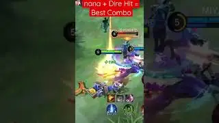 Nana Gameplay Highlights #mlbb #mobilelegends #nanagameplay #youtubeshorts #youtubeshort