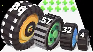 WHEEL 'EM DOWN 3D - Level Up Wheel Scale (ASMR Gameplay)