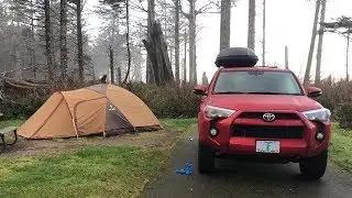 Camping on the Oregon Coast in January - 051
