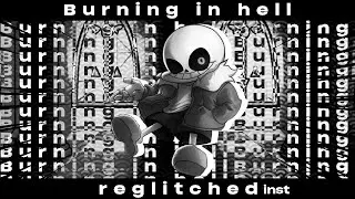 FNF | INDIE CROSS REMIX - Burning in hell Reglitched V2 (FNF REMIX) [INST VER.]