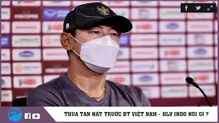 Thua Tan Nát Trước Đội Tuyển Việt Nam HLV Indonesia Nói Gì Trong Buổi Họp Báo Sau Trận Đấu