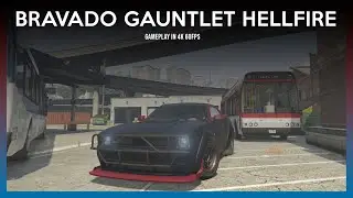 [UNRELEASED] Bravado Gauntlet hellfire  -TUNING & TEST DRIVE - GTA ONLINE -TUNANDO CARRO NÃO LANÇADO