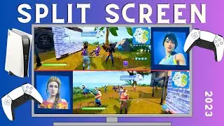 How to Split Screen in FORTNITE on PS5 (UPDATED) 2023