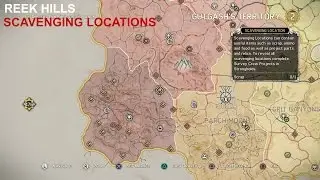 Mad Max | Gutgash's Territory (Reek Hills) | Scavenging Locations
