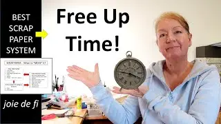 BEST SCRAP PAPER SYSTEM 😁 Free Up Your Time ✅