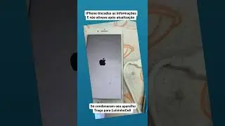 iPhone perdeu as informações da nand então ativava