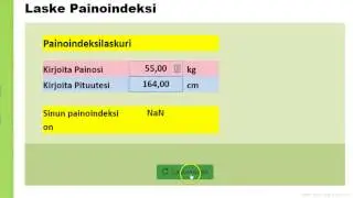 Painoindeksi - BMI laskuri - Painoindeksilaskuri
