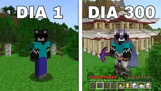 Sobreviví 300 DÍAS en mi NUEVO HARDCORE
