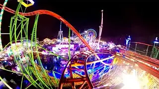 This Ride Is INSANE! Wilde Maus XXL Roller Coaster! 4K POV Winter Wonderland UK