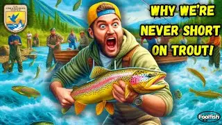 How Our Local Lakes/Ponds have Trout!!