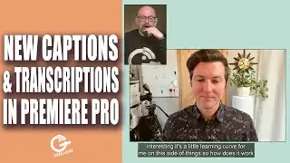 Caption Support, First Look at Transcribe Service: Adobe Premiere Pro