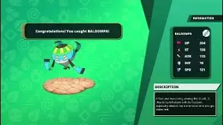 Nexomon extinction Cosmic living dex#3 baloompa-Blimpapa