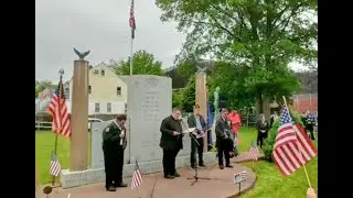 Memorial Day Wreath Laying Ceremony At Whitestone Veterans Memorial.