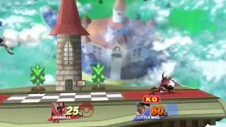 Sm4sh [SLHG] Greninja (Zadd) vs. Little Mac (Frank)