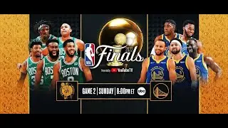 Warriors vs. Celtics NBA Finals: Game 2 | NBA Playoffs Live Stream