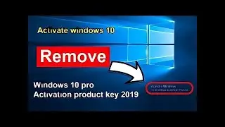 How To Activate Windows 10 Free | Activate windows | Easy way to activate | #activate #watermark