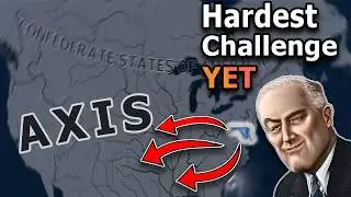 Can I win WWII in HOI4 as USA starting with ONLY Washington D.C.? 🇺🇸🦅