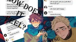 {Haikyuu Text}•{IwaOi & SakuAtsu Angst}•{How Does It Feel?}