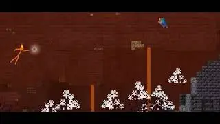 King Orange vs Herobrine but with jojo sound effect ( not full sorry)