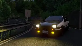 Tai Mo Shan Downhill Super Drift | Assetto Corsa Hong Kong Mod 4K Gameplay